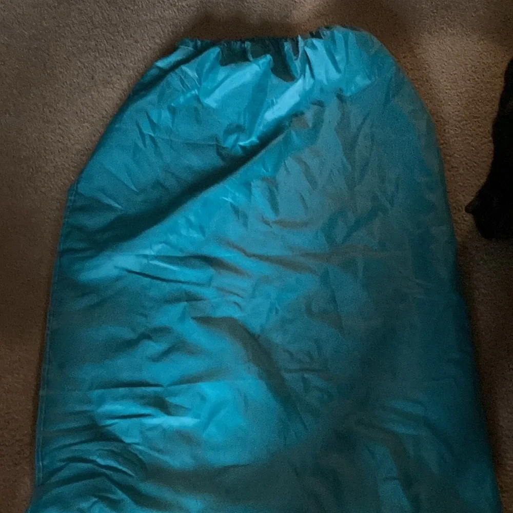 Laundry Bag Giant Teal Cinch Wash ME